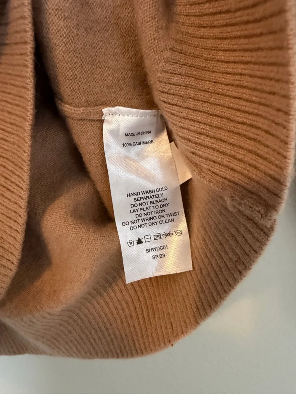 Quince Cashmere V-Neck Polo Sweater - Picture 3 of 4